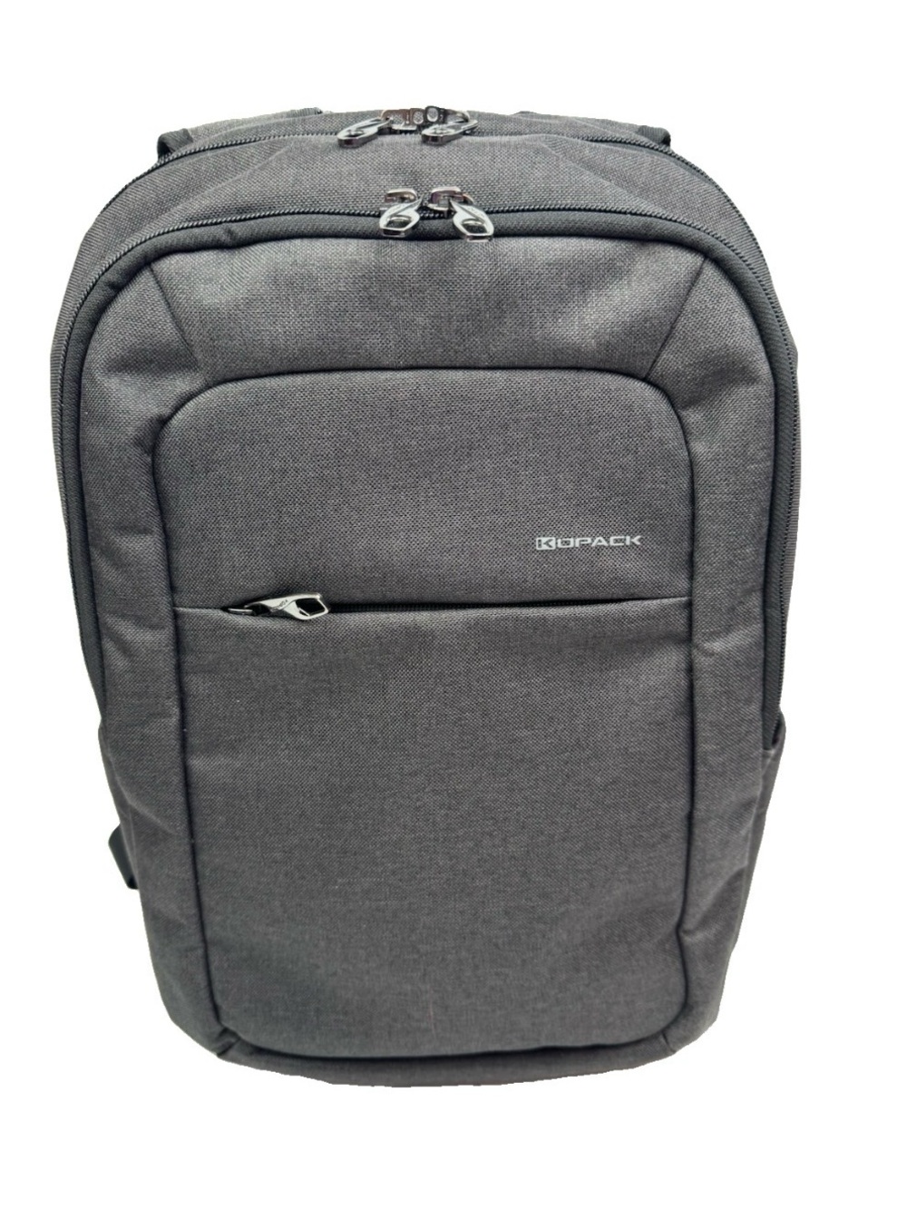 Kopack Laptop Computer Professional Slim Commuter Backpack Dark Gray Padded Bag